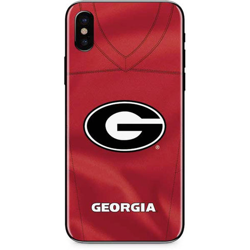 University of Georgia Red Jersey iPhone XS Max Skin