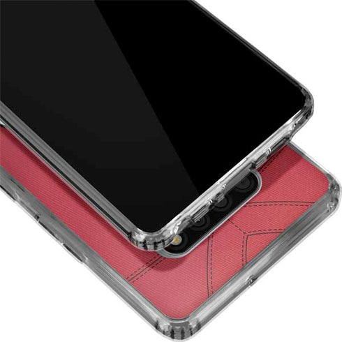 University of Georgia Red Jersey LG Stylo 6 Clear Case