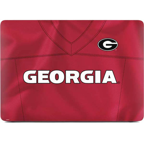 University of Georgia Red Jersey Apple MacBook Air Skin
