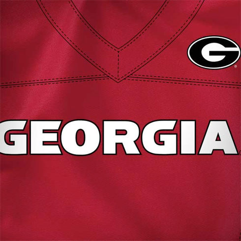 University of Georgia Red Jersey MacBook Skins