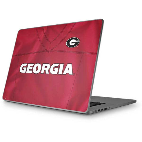 University of Georgia Red Jersey Apple MacBook Pro 17-inch Skin