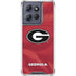 University of Georgia Red Jersey Moto G 5G (2025) Clear Case