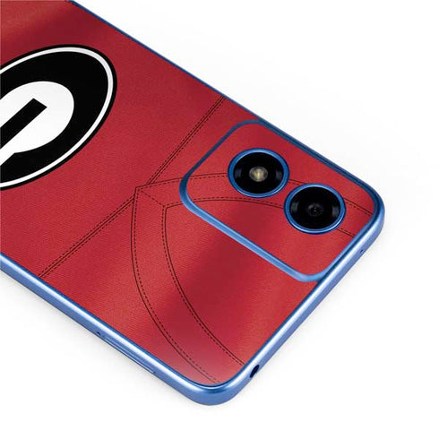 University of Georgia Red Jersey Moto G Play 4G (2024) Skin