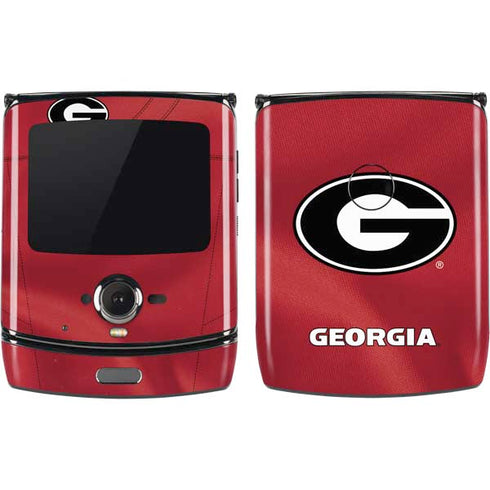 University of Georgia Red Jersey Motorola RAZR Skin