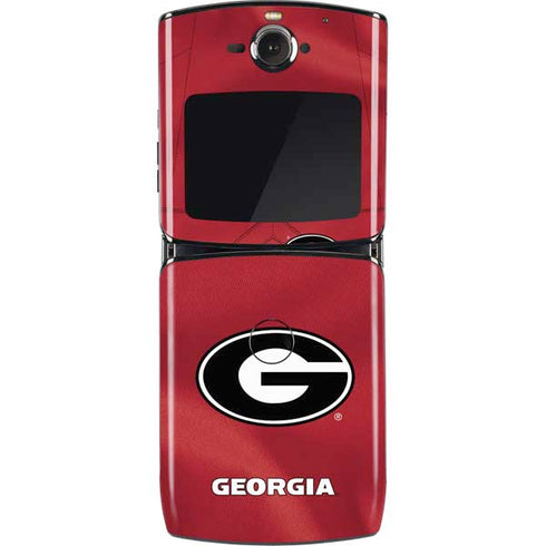 University of Georgia Red Jersey Motorola RAZR Skin
