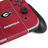 University of Georgia Red Jersey Nintendo Switch OLED (2021) Skin