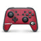 University of Georgia Red Jersey Nintendo Switch Pro Controller Skin