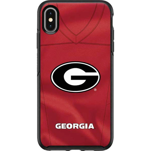 University of Georgia Red Jersey Otterbox Symmetry iPhone Skin