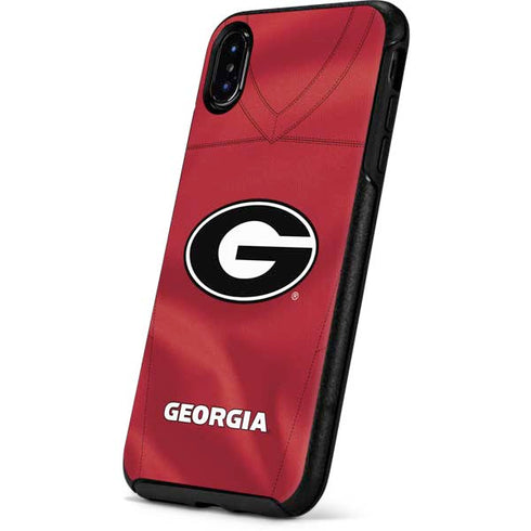 University of Georgia Red Jersey Otterbox Symmetry iPhone Skin