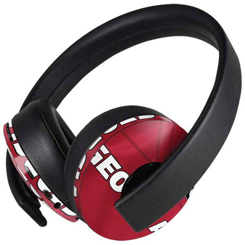 University of Georgia Red Jersey PlayStation 4 Gold Wireless Headset Skin