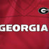 University of Georgia Red Jersey PlayStation 4 Gold Wireless Headset Skin