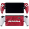University of Georgia Red Jersey PlayStation Portal Remote Player Skin