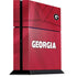 University of Georgia Red Jersey PS4 Console Skin