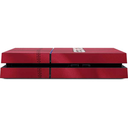 University of Georgia Red Jersey PS4 Console Skin