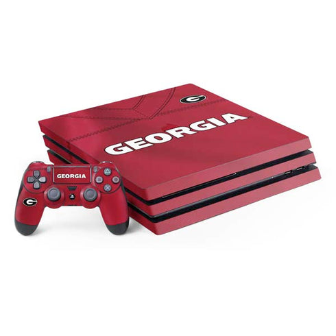 University of Georgia Red Jersey PlayStation PS4 Skins