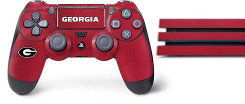 University of Georgia Red Jersey PS4 Pro Bundle Skin