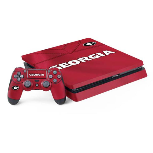 University of Georgia Red Jersey PS4 Slim Bundle Skin