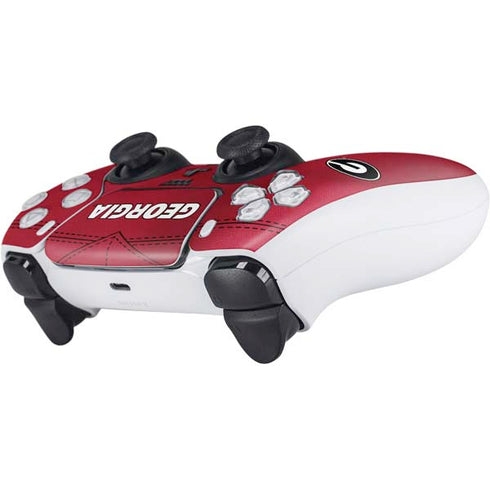 University of Georgia Red Jersey PS5 Controller Skin