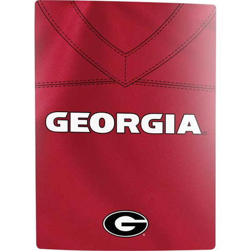 University of Georgia Red Jersey PS5 Digital Edition Console Skin
