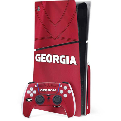 University of Georgia Red Jersey PlayStation PS5 Skins
