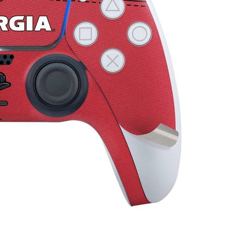 University of Georgia Red Jersey PS5 Slim Disk Bundle Skin