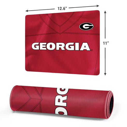 University of Georgia Red Jersey Gaming Mouse Pad