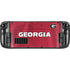 University of Georgia Red Jersey Steam Deck Handheld Gaming Computer Skin