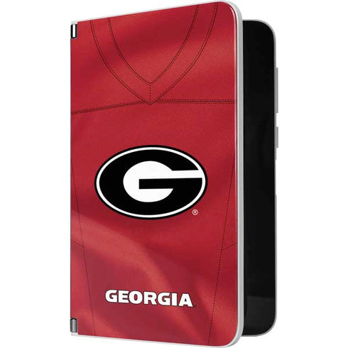 University of Georgia Red Jersey Surface Duo Skin