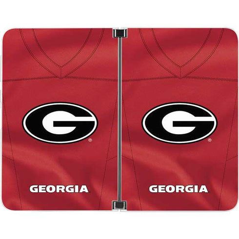 University of Georgia Red Jersey Surface Duo Skin