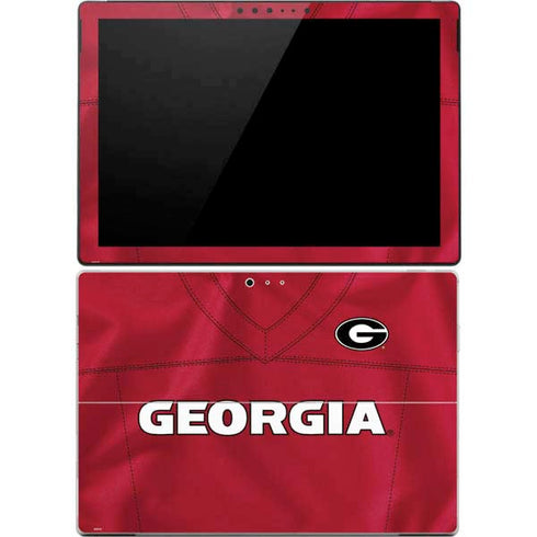 University of Georgia Red Jersey Surface Pro 4 Skin