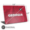University of Georgia Red Jersey Universal Laptop 11in (8.8 x 6.2in) Skin