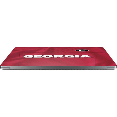 University of Georgia Red Jersey Universal Laptop 16.6in (13.4 x 9.7in) Skin