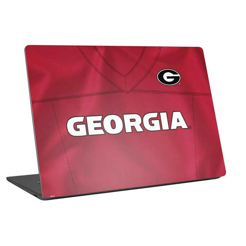 University of Georgia Red Jersey Universal Laptop 17in (13.8 x 10in) Skin