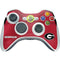 University of Georgia Red Jersey Xbox 360 Wireless Controller Skin