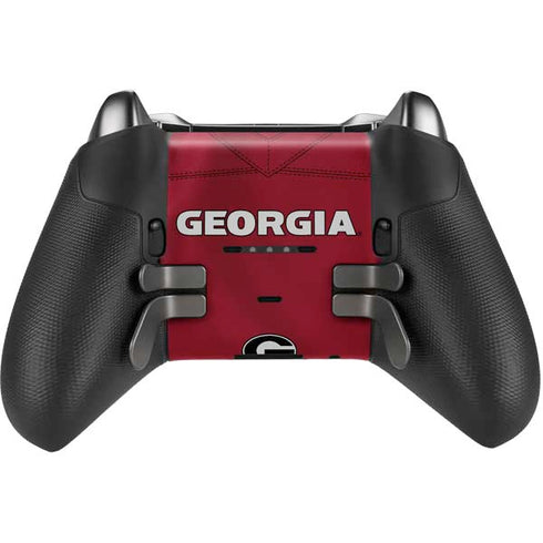 University of Georgia Red Jersey Xbox Elite Wireless Controller Series 2 Skin