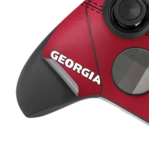 University of Georgia Red Jersey Xbox Elite Wireless Controller Series 2 Skin
