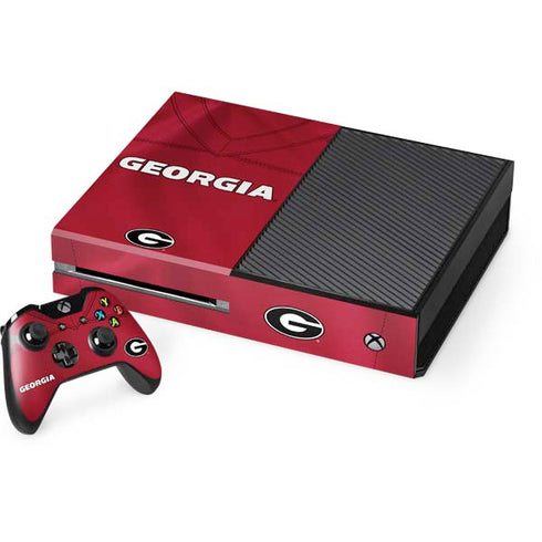 University of Georgia Red Jersey Xbox One Skins