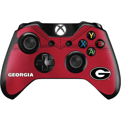 University of Georgia Red Jersey Xbox One Controller Skin