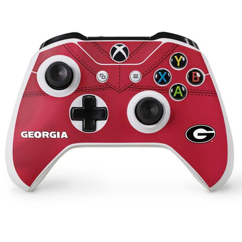 University of Georgia Red Jersey Xbox One S Controller Skin