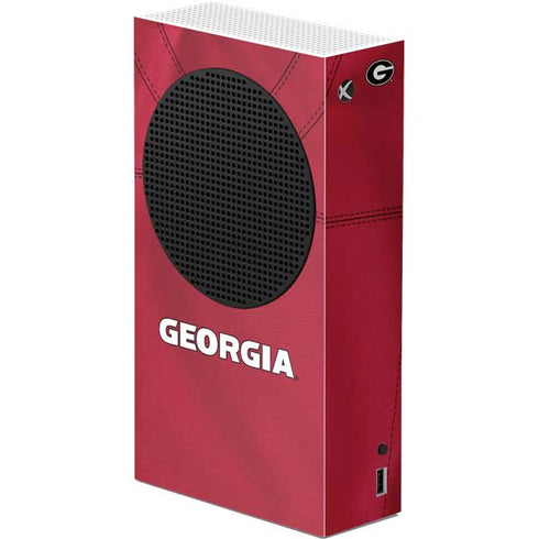 University of Georgia Red Jersey Xbox Series S Console Skin
