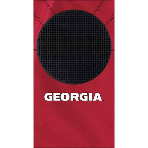 University of Georgia Red Jersey Xbox Series S Console Skin