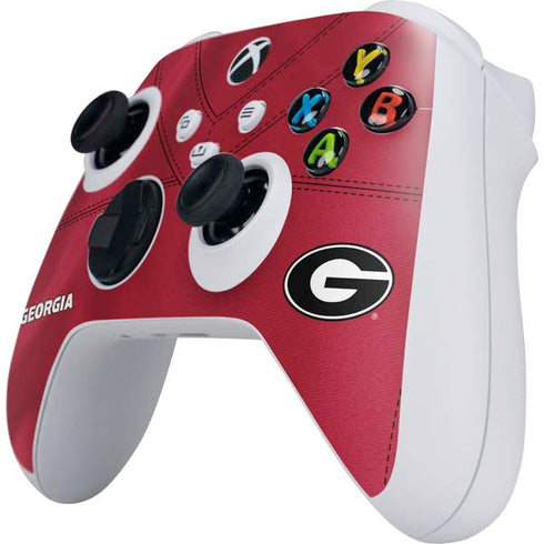 University of Georgia Red Jersey Xbox Series S Controller Skin