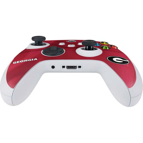 University of Georgia Red Jersey Xbox Series S Controller Skin