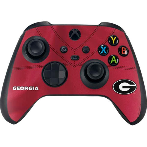 University of Georgia Red Jersey Xbox Series X Controller Skin
