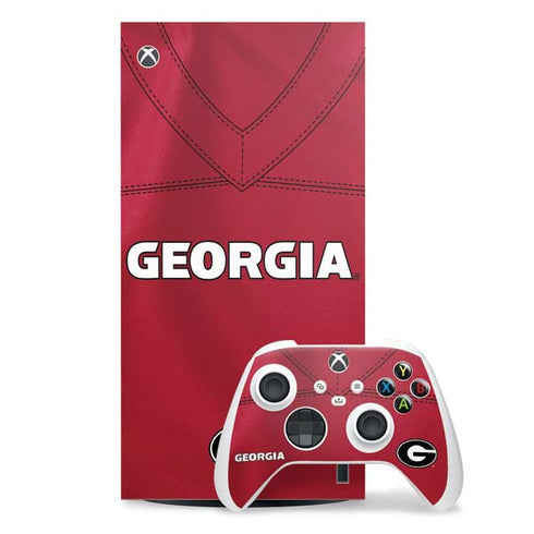 University of Georgia Red Jersey Xbox Series X Skins