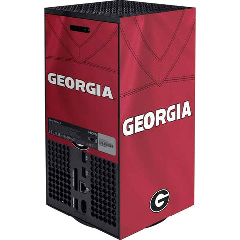 University of Georgia Red Jersey XBox Series X Digital Edition Bundle Skin