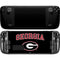 University of Georgia Collegiate Text Steam Deck Handheld Gaming Computer OLED Skin