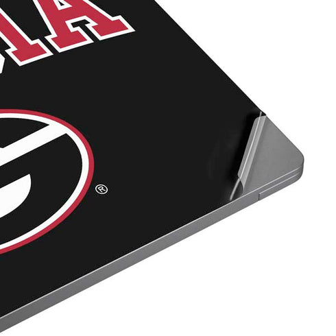 University of Georgia Collegiate Text Laptop Skins