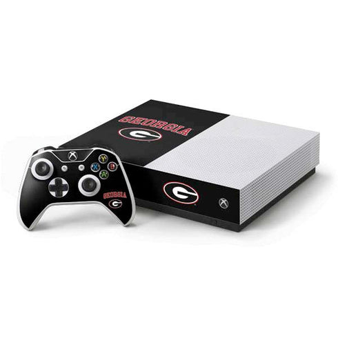 University of Georgia Collegiate Text Xbox One Skins