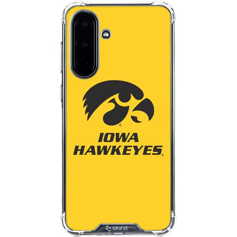 University of Iowa Galaxy A36 5G Clear Case